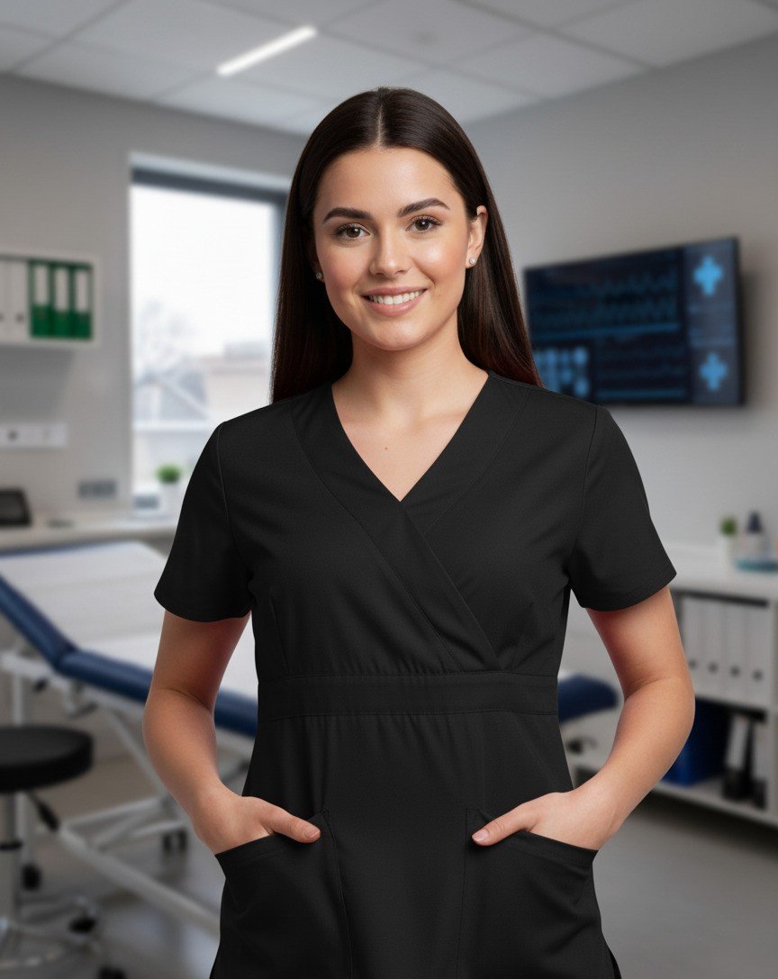 negro mujer consultorio